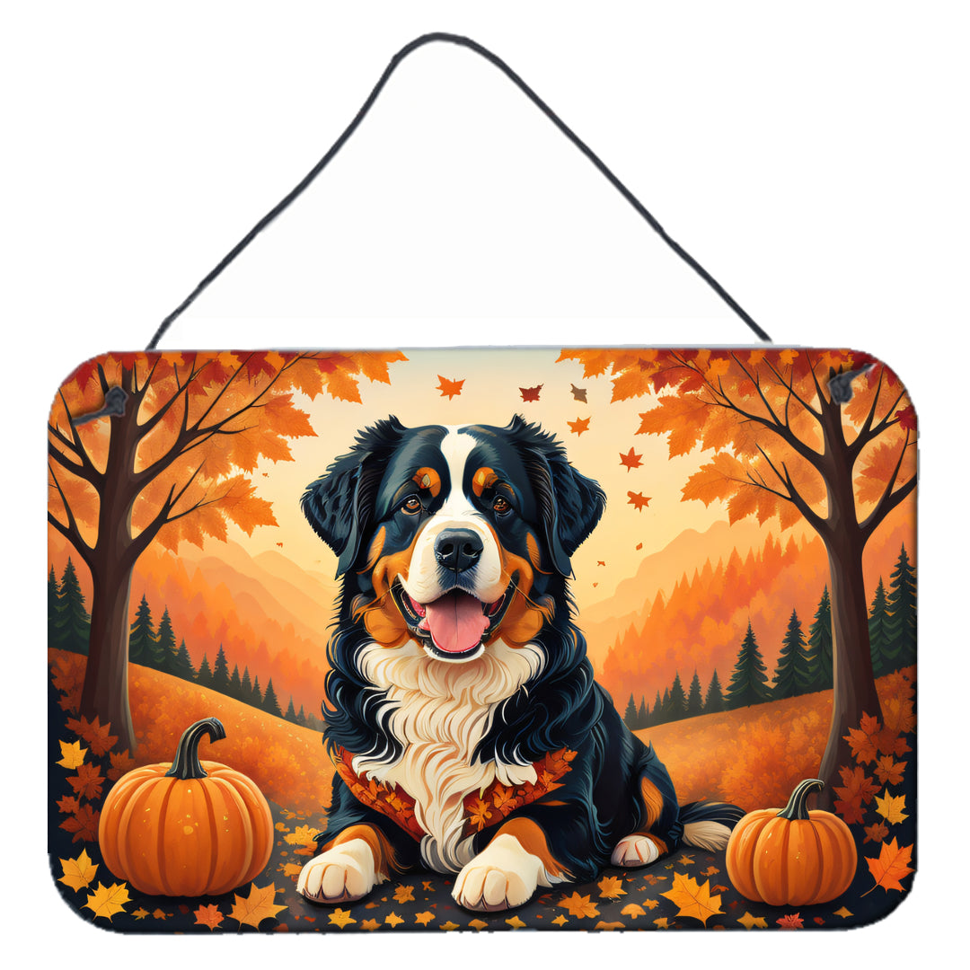 Buy this Bernese Mountain Dog Fall Wall or Door Hanging Prints