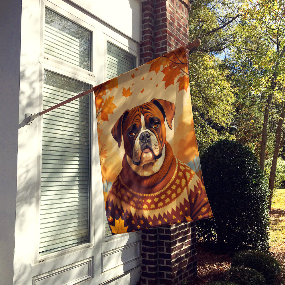 Buy this Boxer Fall House Flag