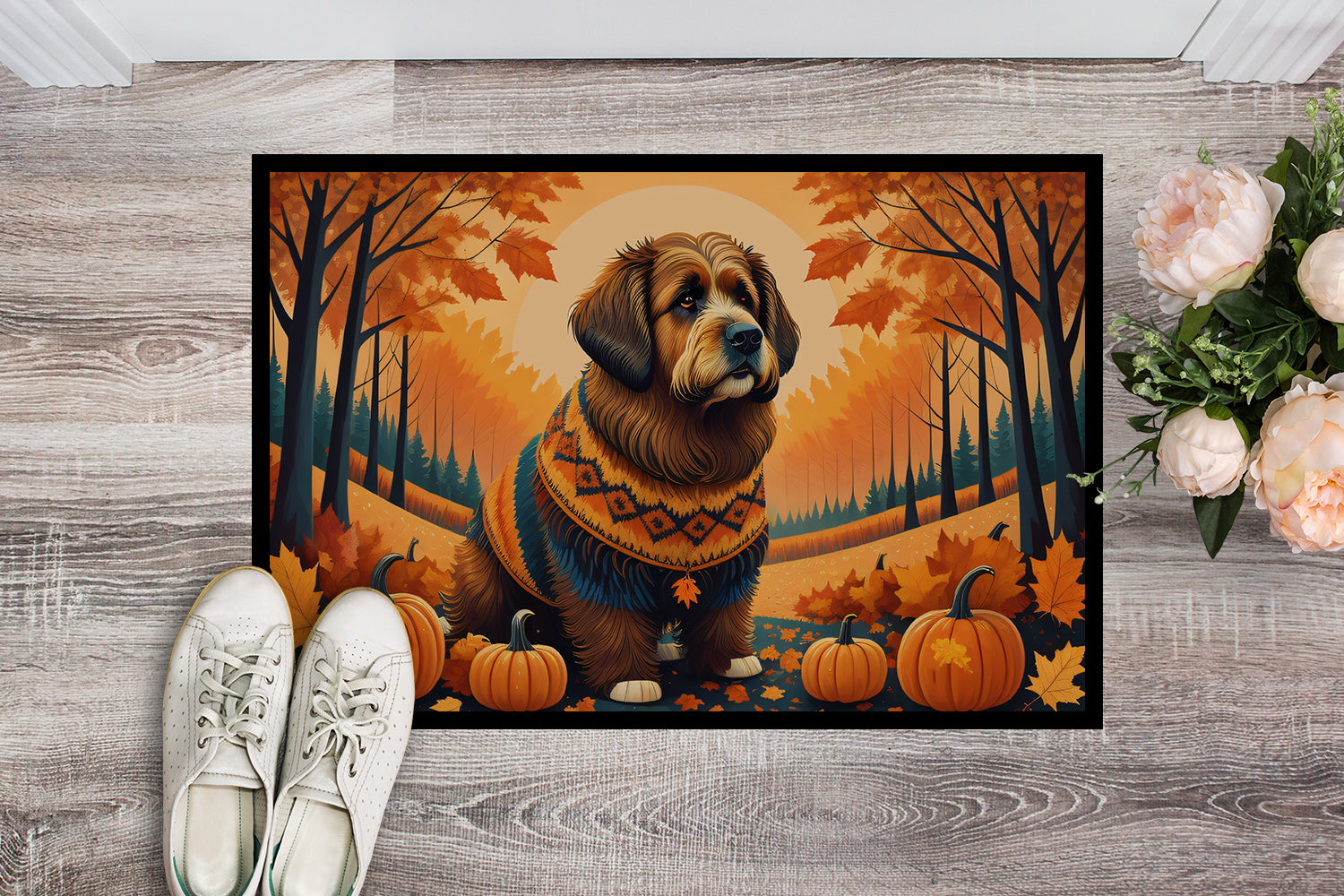 Buy this Briard Fall Doormat 18x27