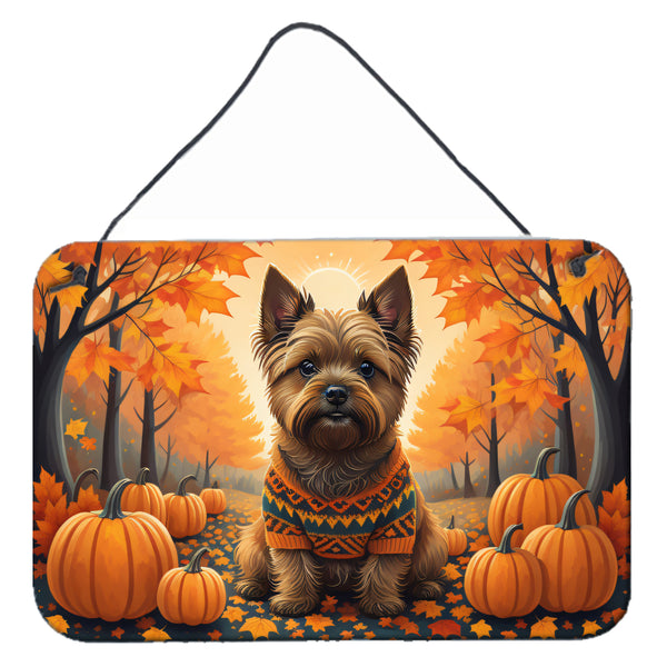 Buy this Cairn Terrier Fall Wall or Door Hanging Prints