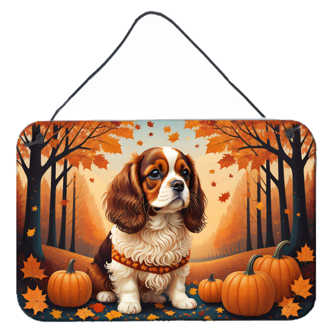Buy this Cavalier Spaniel Fall Wall or Door Hanging Prints
