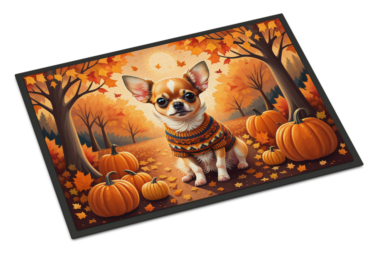 Buy this Chihuahua Fall Doormat 18x27