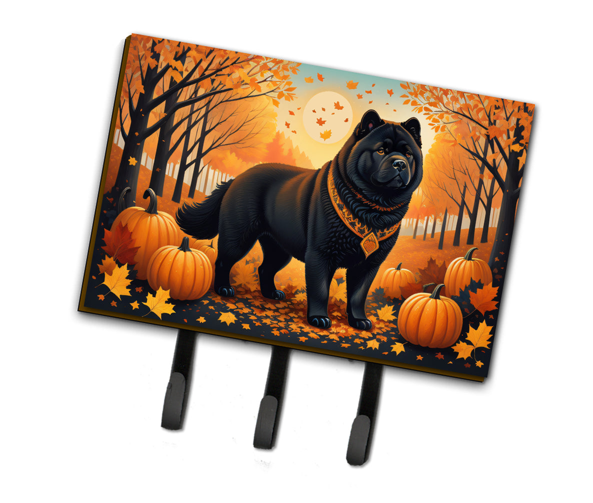 Buy this Black Chow Chow Fall Leash or Key Holder