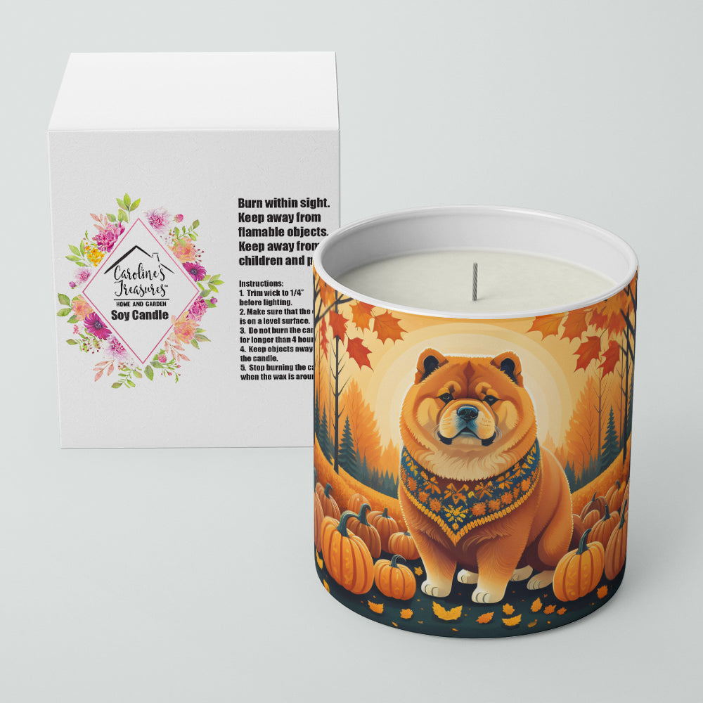 Chow Chow Fall Decorative Soy Candle
