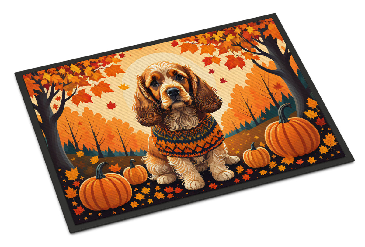 Buy this Cocker Spaniel Fall Indoor or Outdoor Mat 24x36