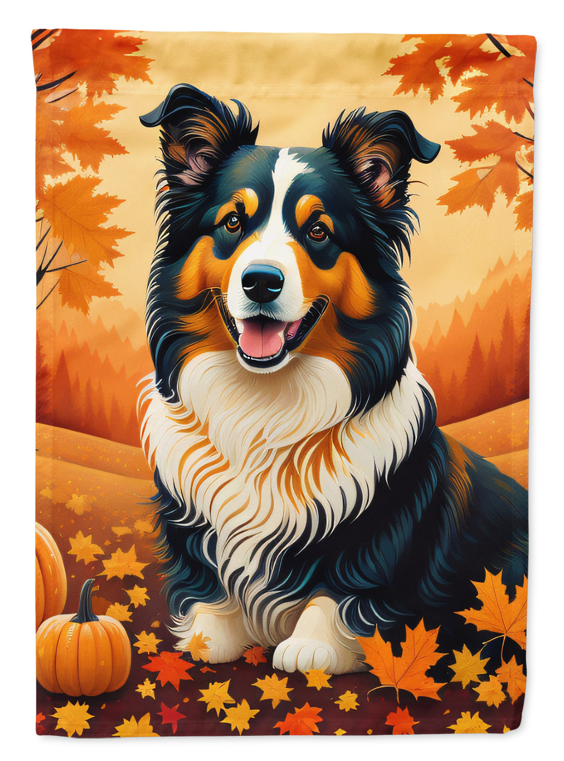 Buy this Collie Fall House Flag