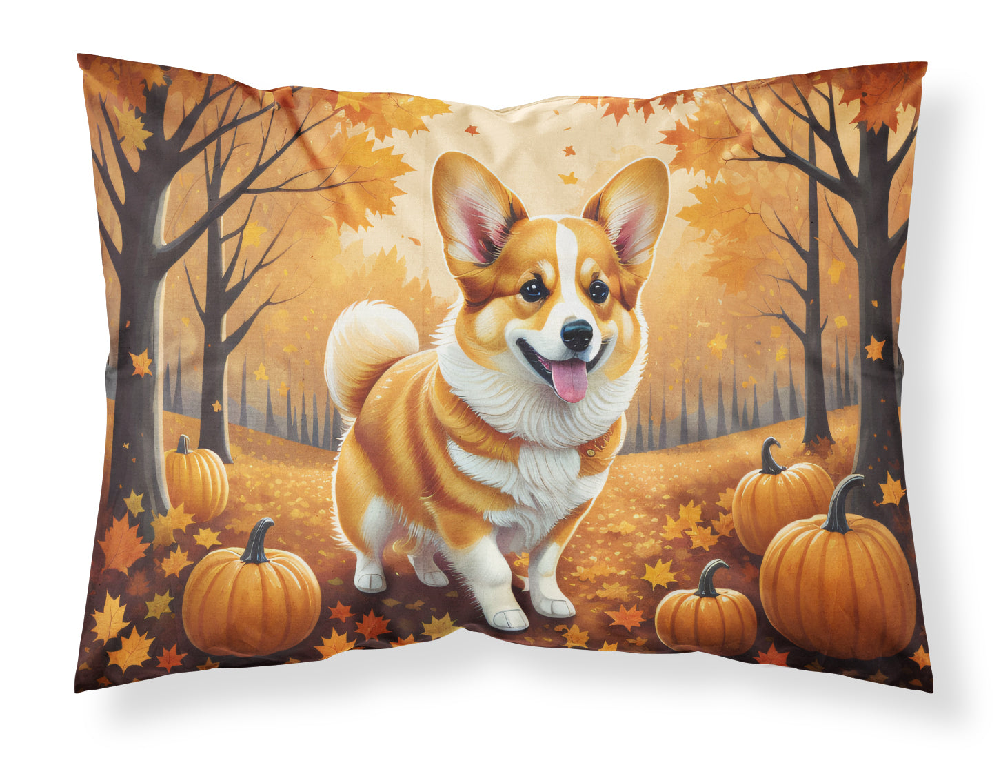 Buy this Corgi Fall Fabric Standard Pillowcase