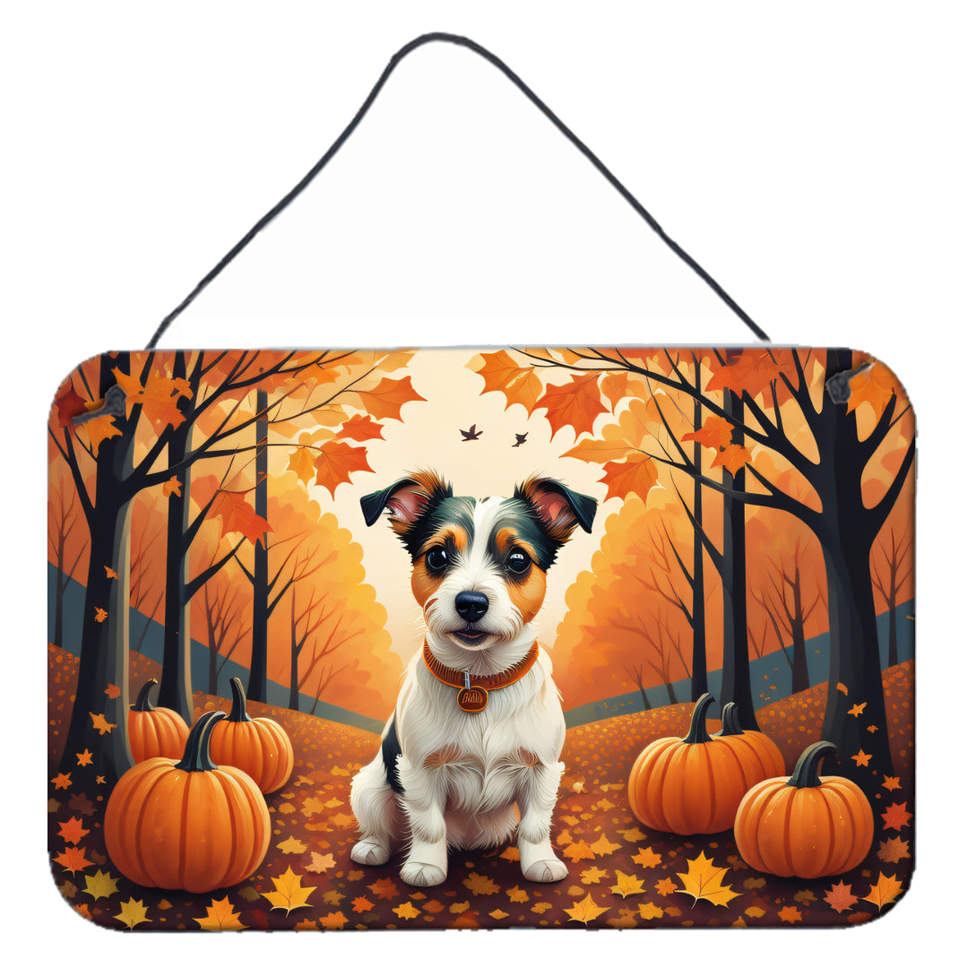 Buy this Jack Russell Terrier Fall Wall or Door Hanging Prints