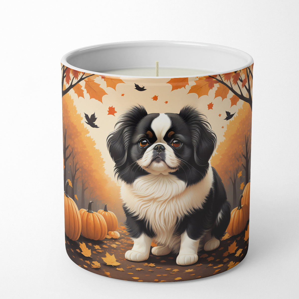 Buy this Japanese Chin Fall Decorative Soy Candle