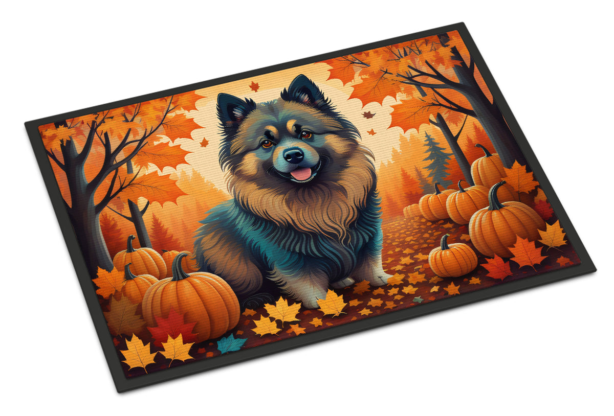 Buy this Keeshond Fall Doormat 18x27