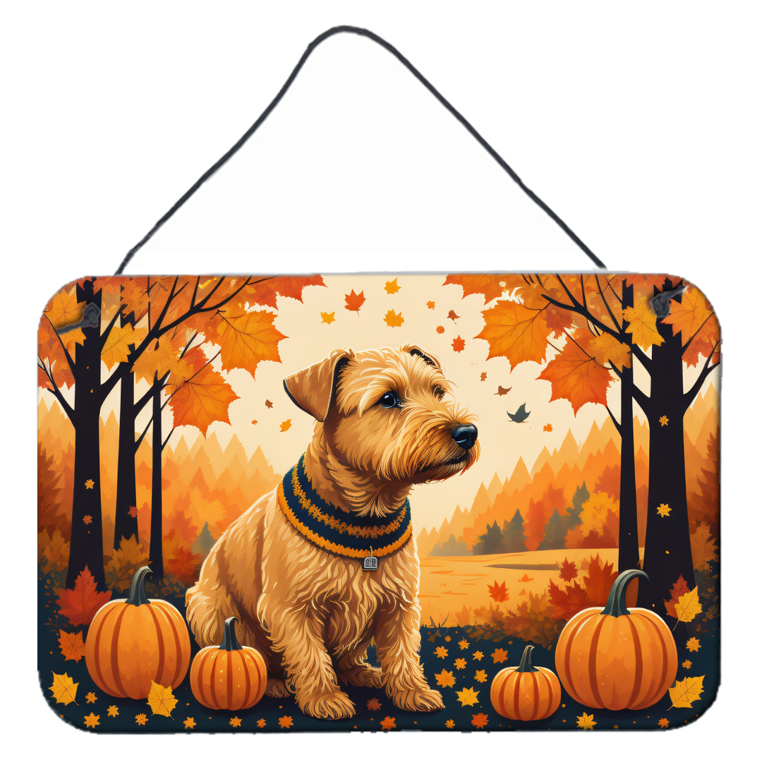 Buy this Lakeland Terrier Fall Wall or Door Hanging Prints