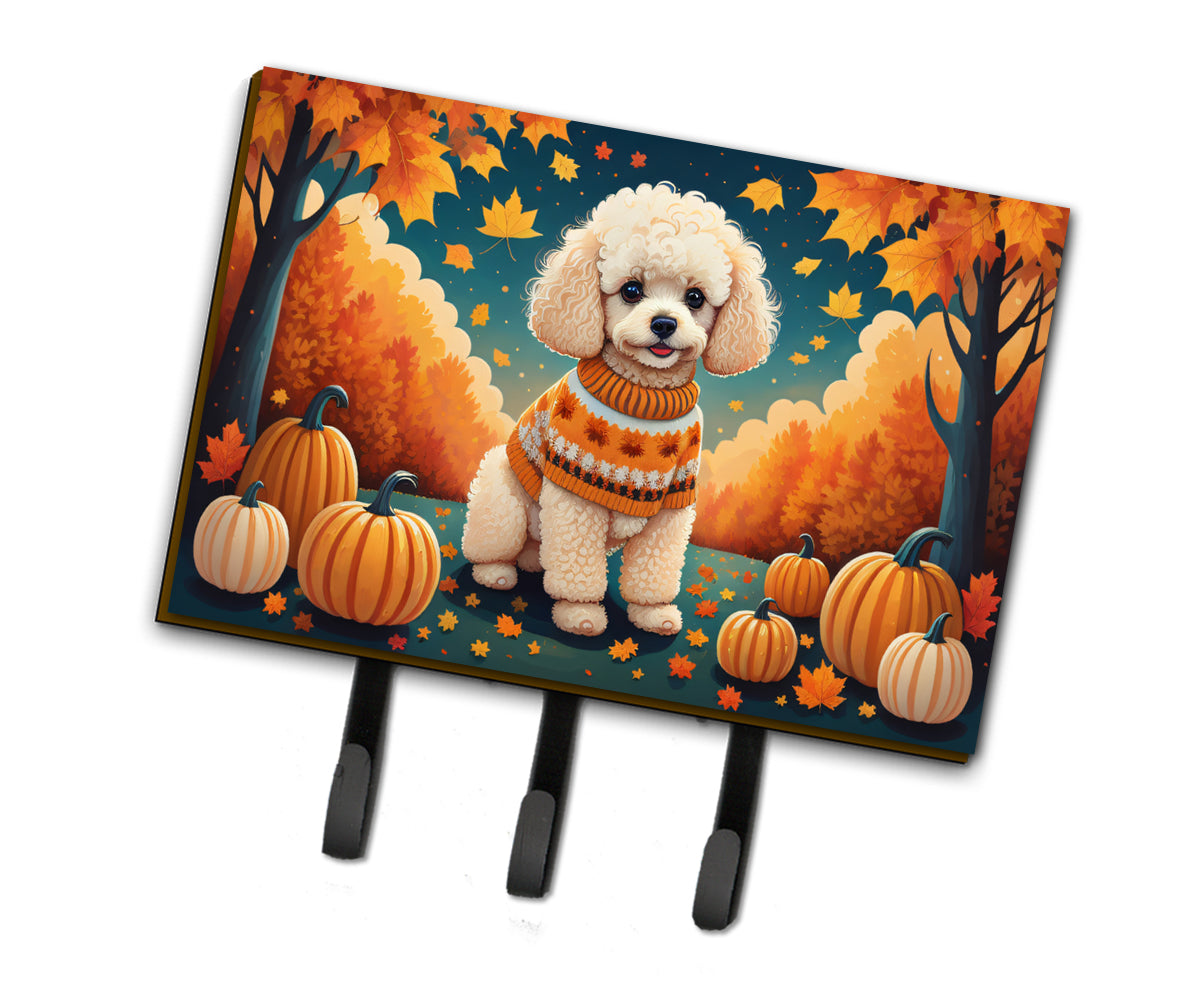 Buy this Poodle Fall Leash or Key Holder