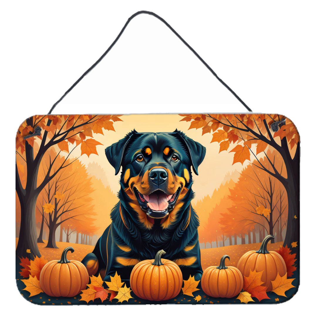 Buy this Rottweiler Fall Wall or Door Hanging Prints