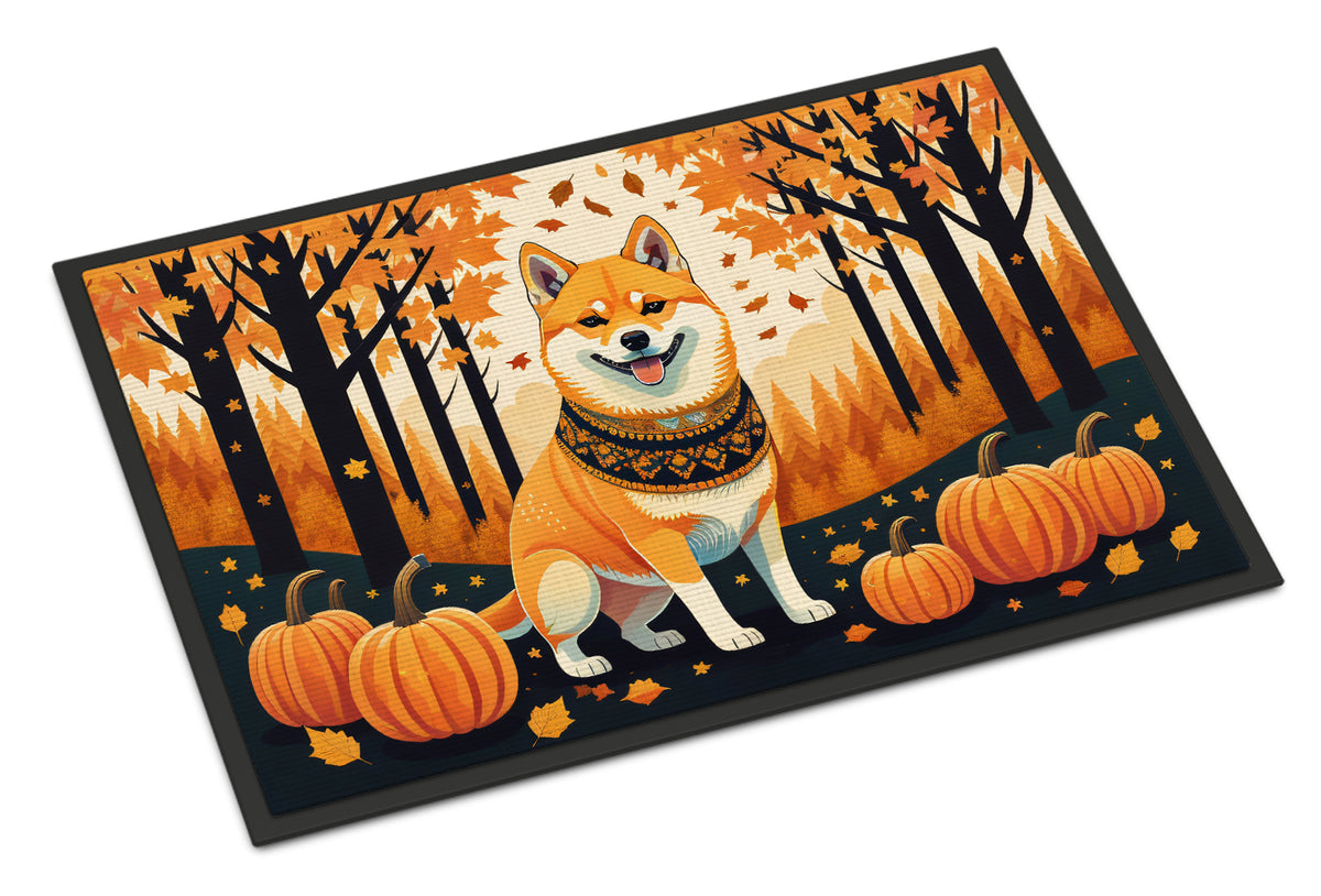Buy this Shiba Inu Fall Doormat 18x27
