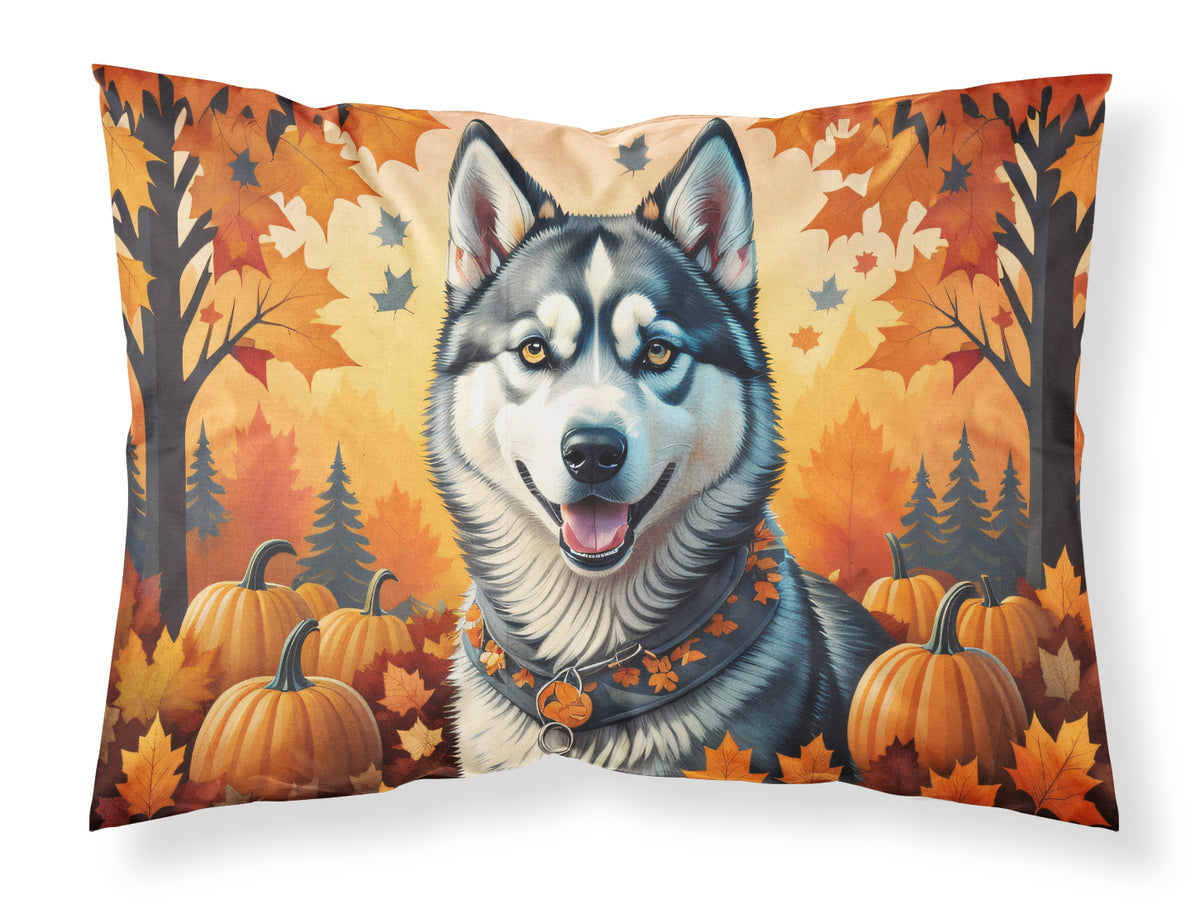 Buy this Siberian Husky Fall Fabric Standard Pillowcase