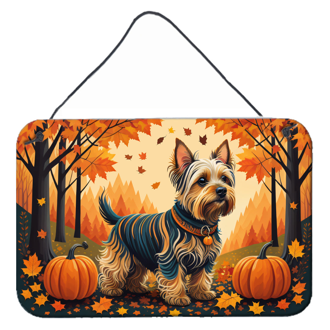 Buy this Silky Terrier Fall Wall or Door Hanging Prints