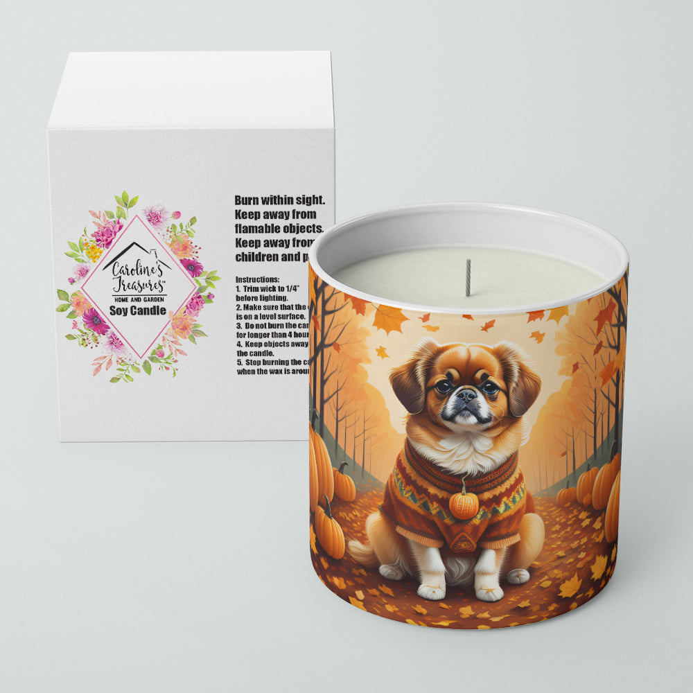 Buy this Tibetan Spaniel Fall Decorative Soy Candle