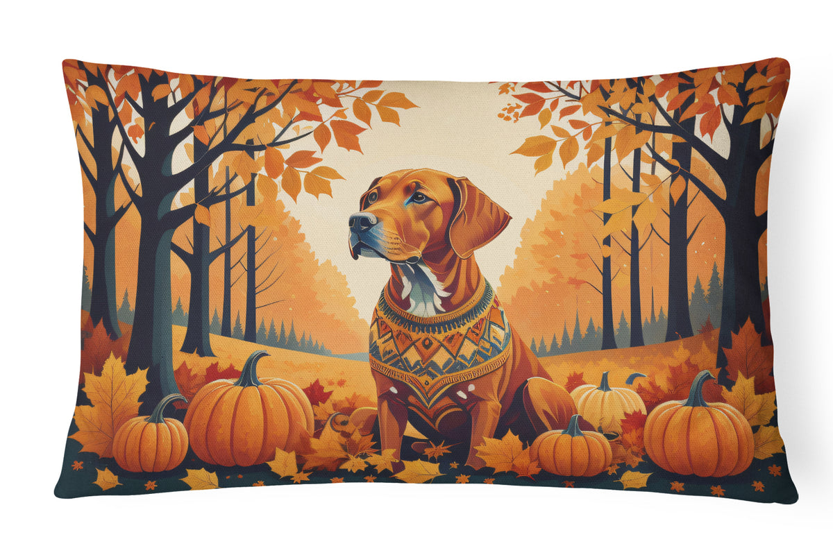 Buy this Vizsla Fall Fabric Decorative Pillow