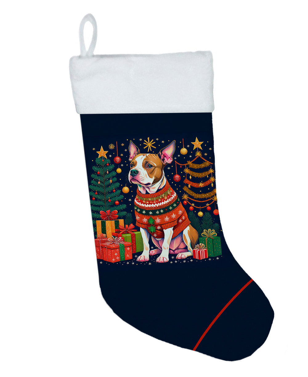 Pit Bull Terrier Christmas Christmas Stocking