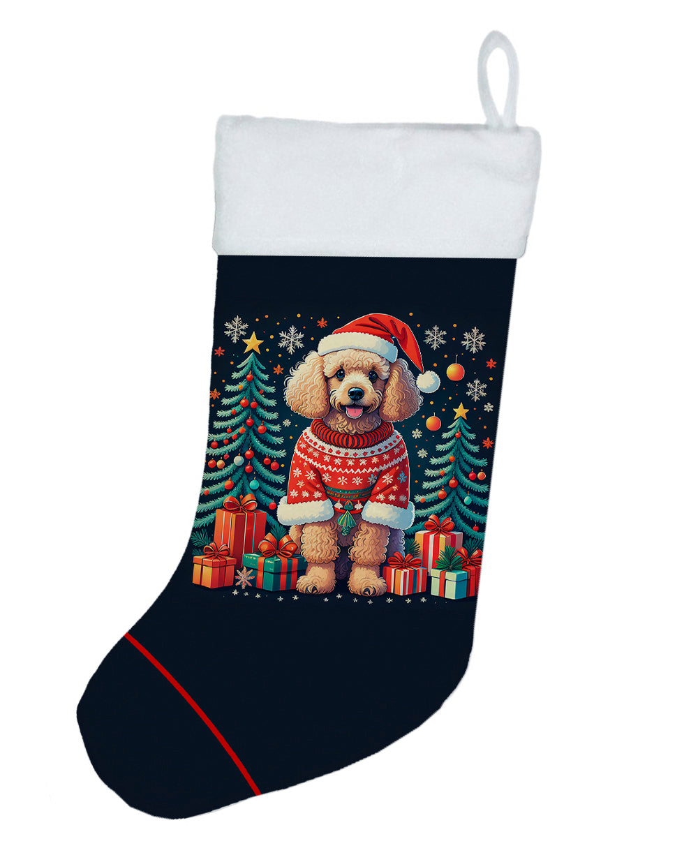 Buy this Apricot Toy Poodle Christmas Christmas Stocking