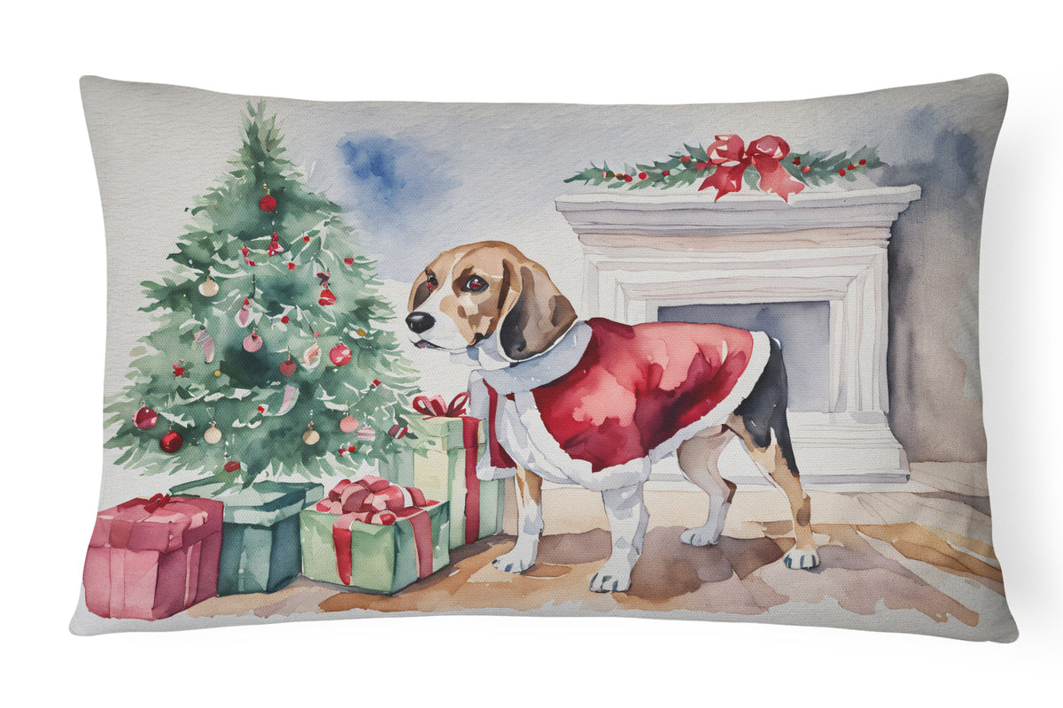 Buy this Beagle Christmas Fabric Decorative Pillow