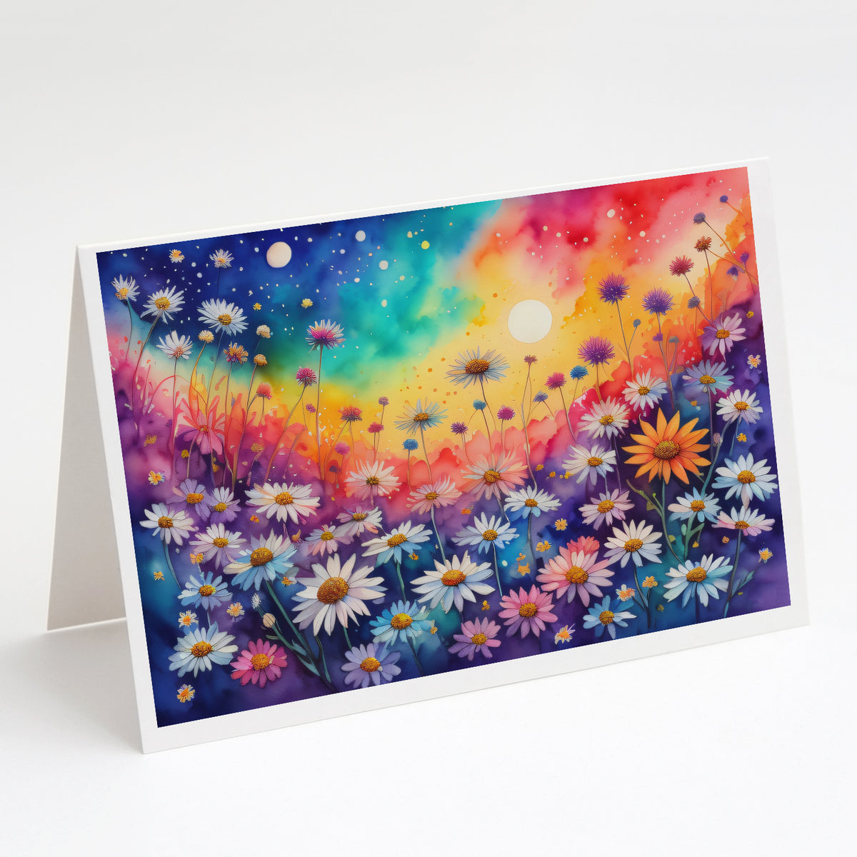 Buy this Asters in Color Greeting Cards and Envelopes Pack of 8