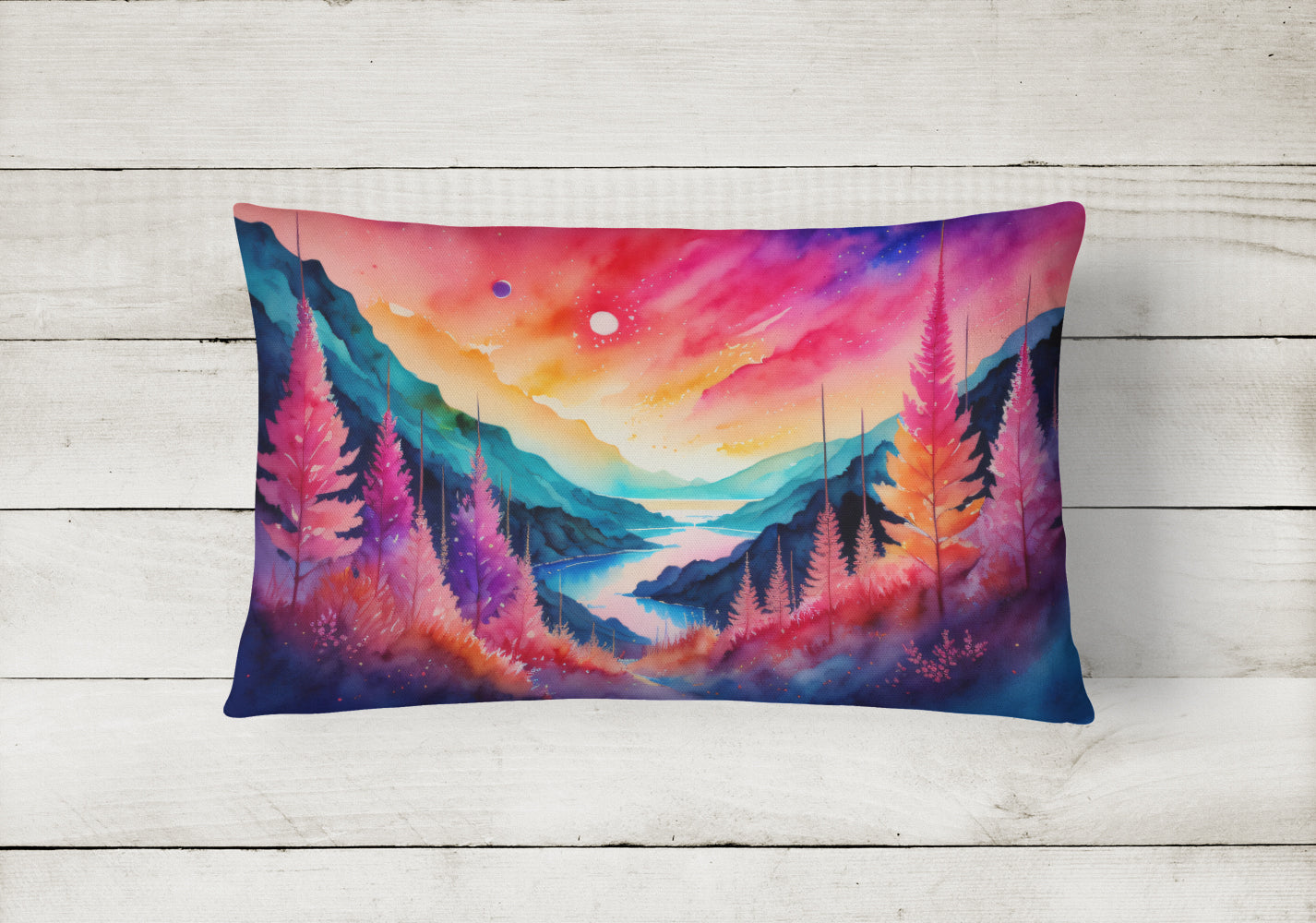 Caroline's Treasures Astilbe in Color Fabric Decorative Pillow