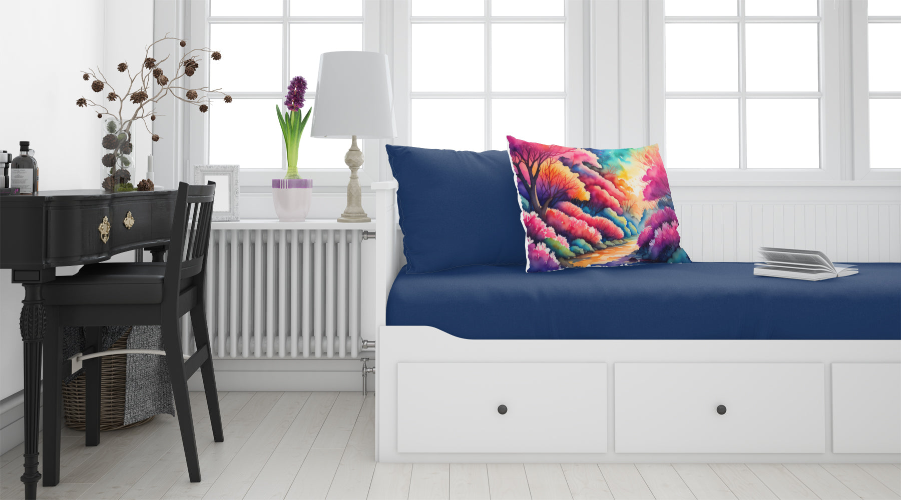 Azaleas in Color Fabric Standard Pillowcase