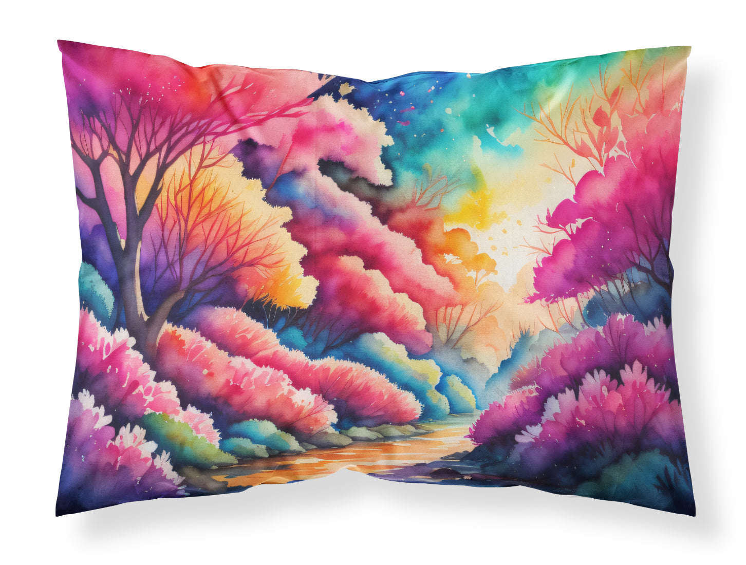 Buy this Azaleas in Color Fabric Standard Pillowcase