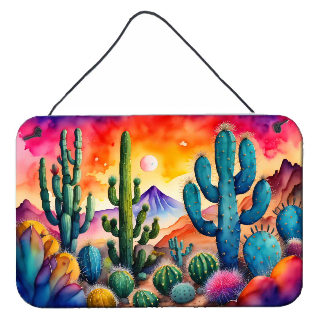 Buy this Cactus in Color Wall or Door Hanging Prints
