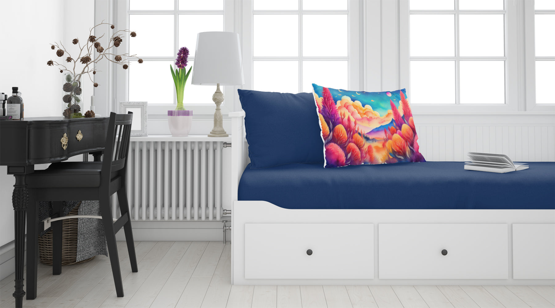 Celosia in Color Fabric Standard Pillowcase