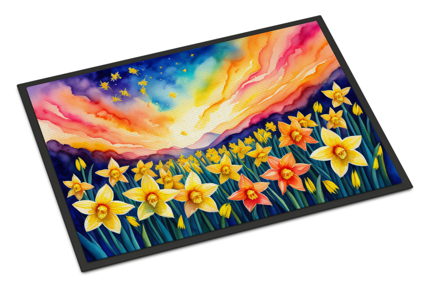 Buy this Daffodils in Color Doormat 18x27