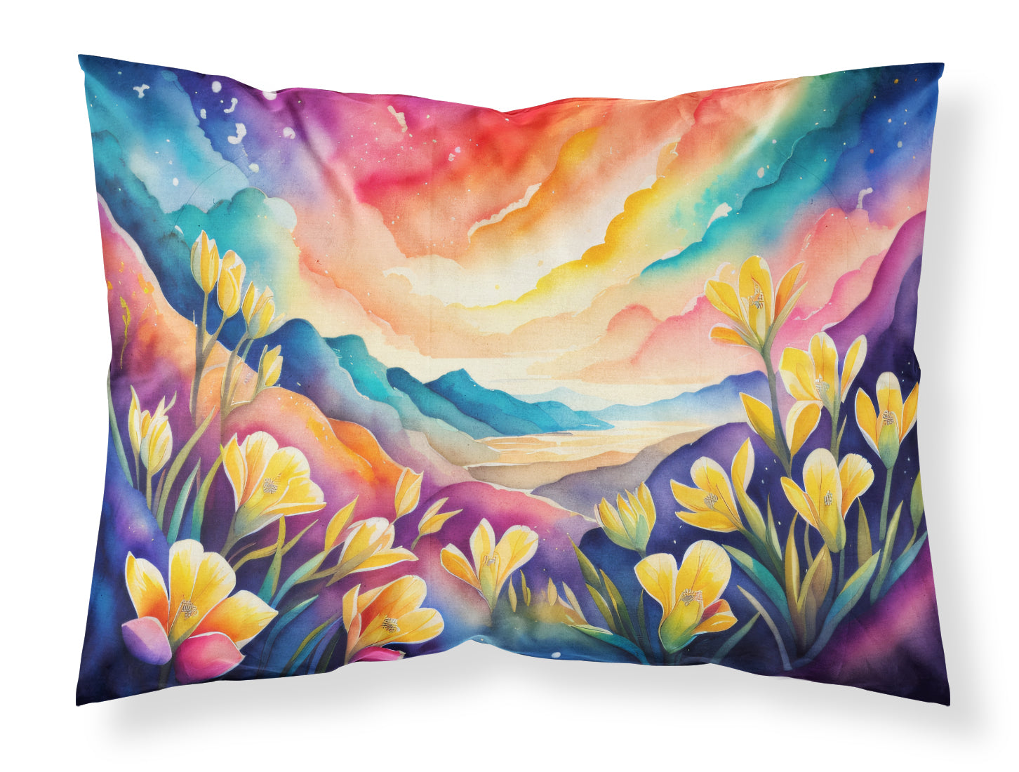Buy this Freesia in Color Fabric Standard Pillowcase