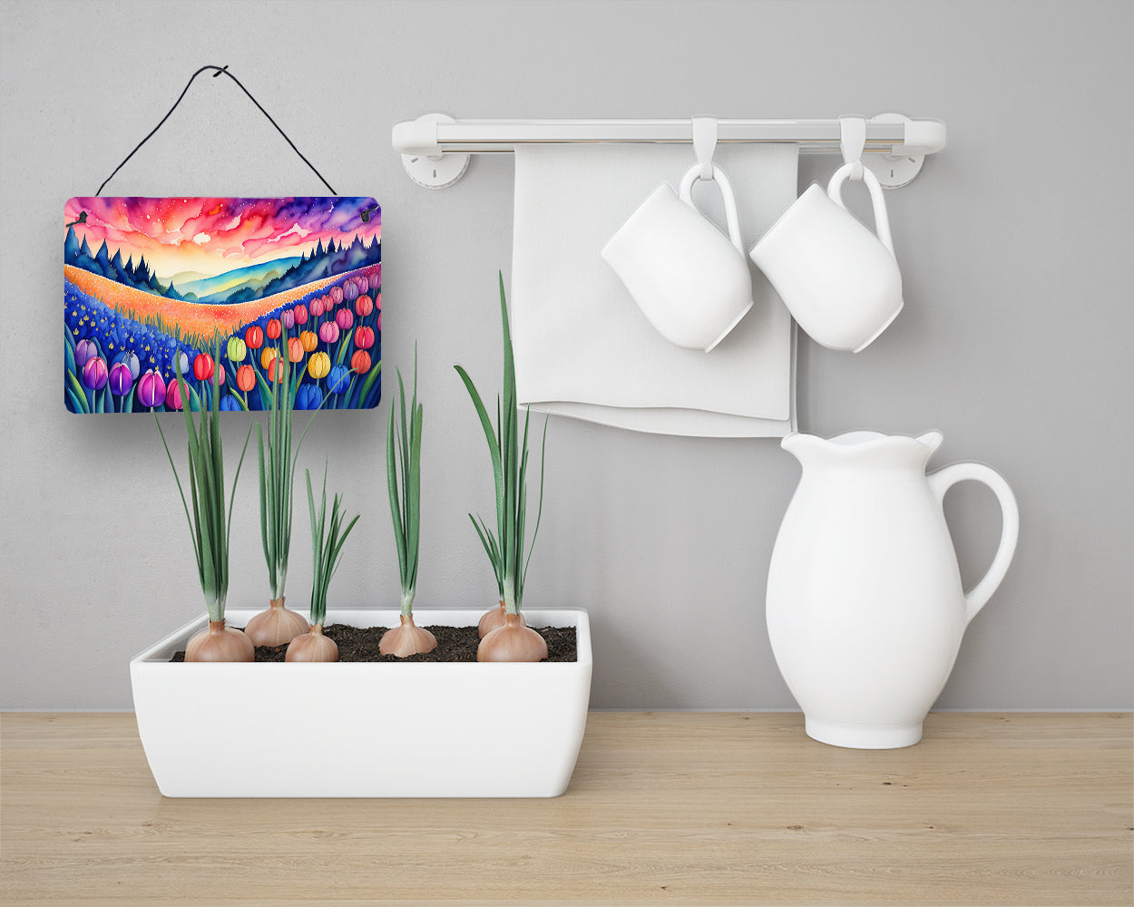 Hyacinths in Color Wall or Door Hanging Prints