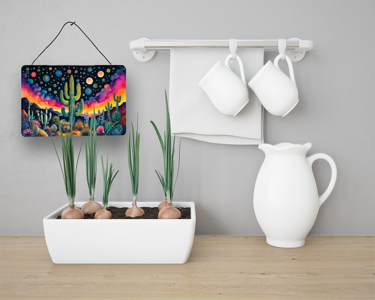 Queen of the Night Cactus in Color Wall or Door Hanging Prints