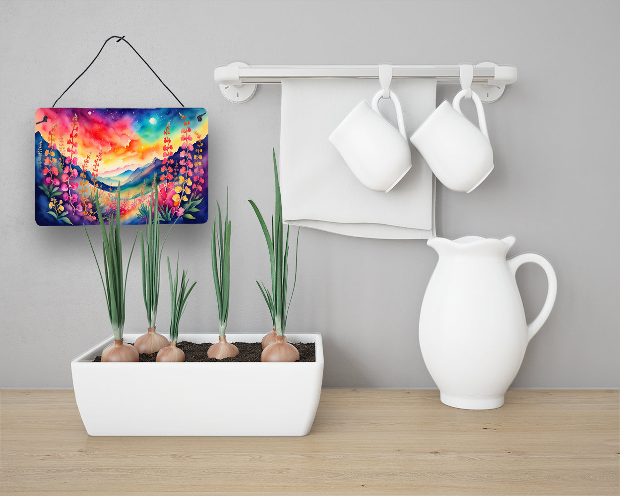 Snapdragon in Color Wall or Door Hanging Prints