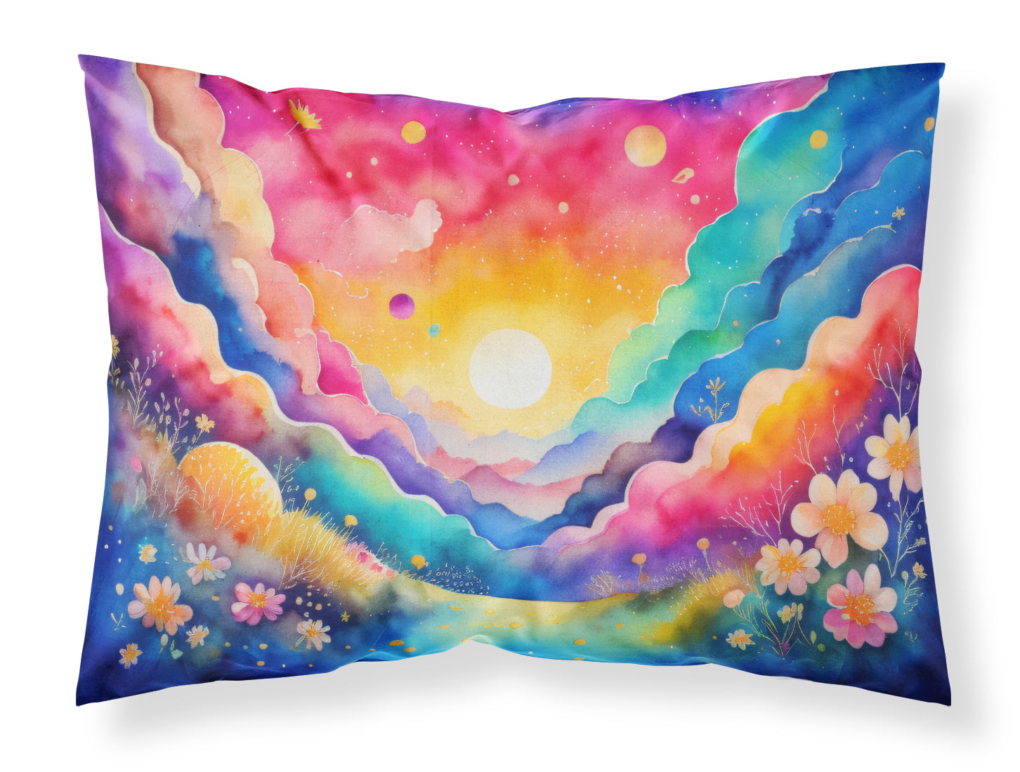 Buy this Stock, or Gillyflower in Color Fabric Standard Pillowcase