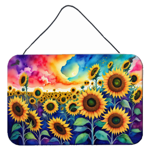 Buy this Sunflowers in Color Wall or Door Hanging Prints