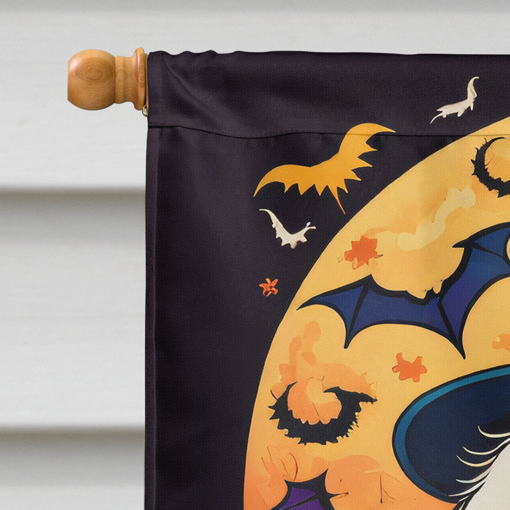 Coton De Tulear Witchy Halloween House Flag