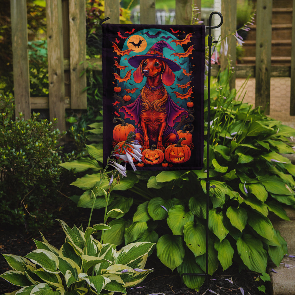 Buy this Dachshund Witchy Halloween Garden Flag