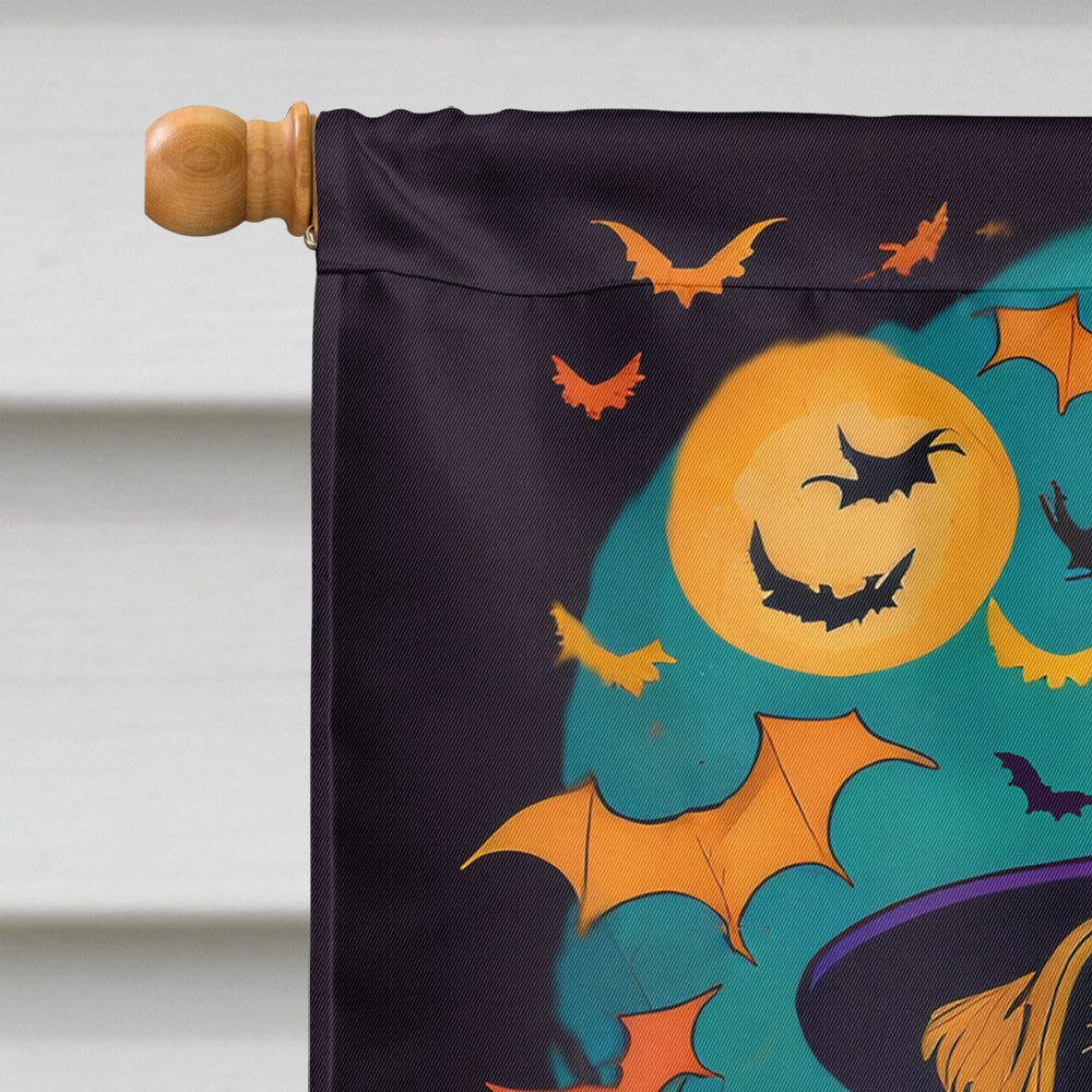 Lakeland Terrier Witchy Halloween House Flag