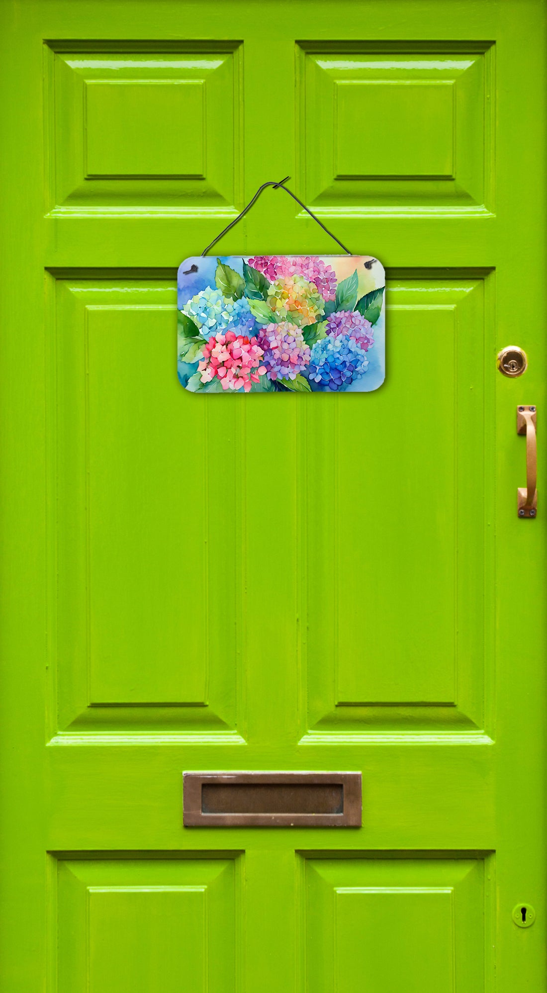 Buy this Hydrangeas in Watercolor Wall or Door Hanging Prints