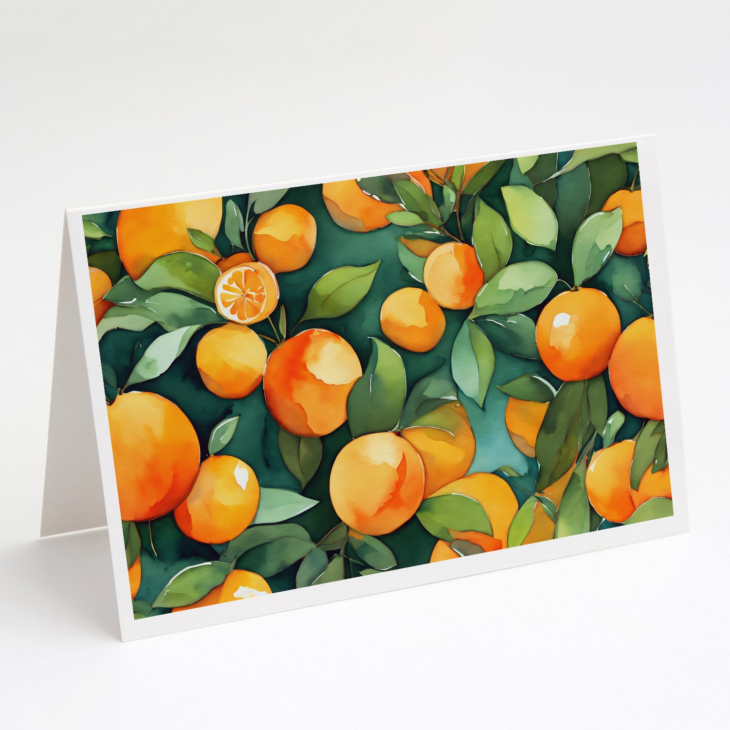 Buy this Florida Orange Blossom in Watercolor Greeting Cards and Envelopes Pack of 8