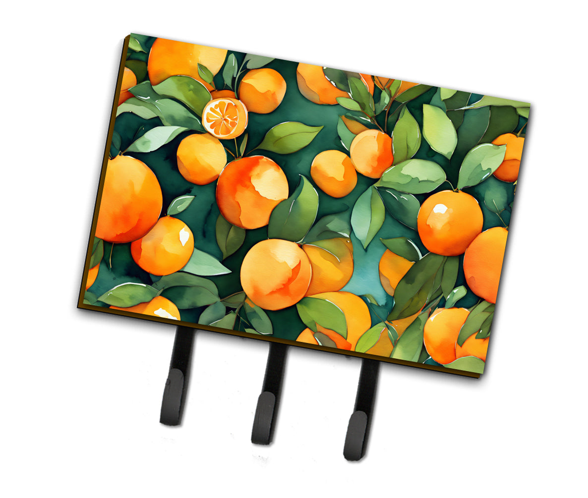 Buy this Florida Orange Blossom in Watercolor Leash or Key Holder
