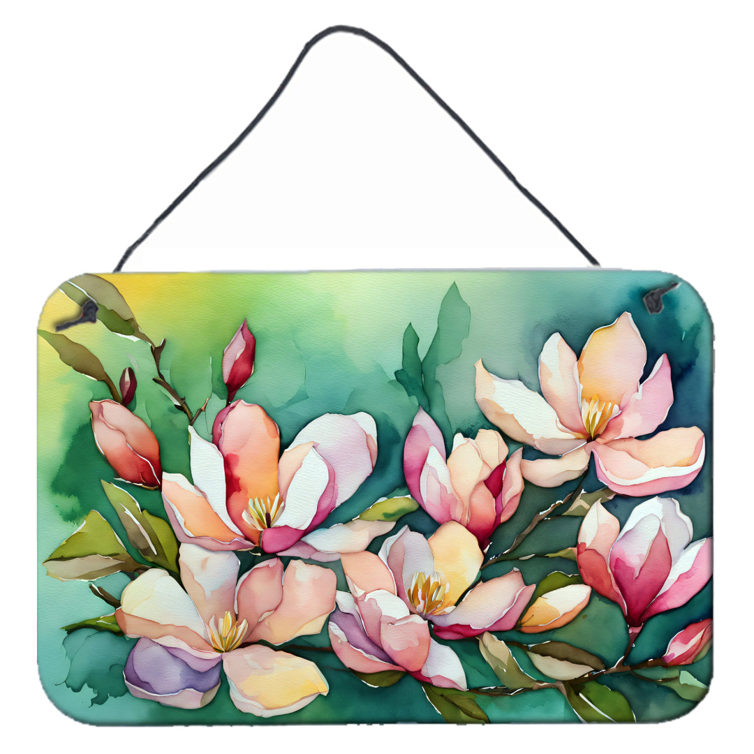 Buy this Louisiana Magnolias in Watercolor Wall or Door Hanging Prints