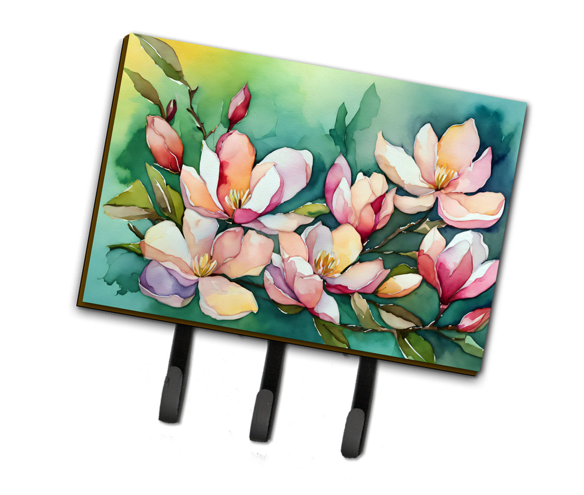 Buy this Louisiana Magnolias in Watercolor Leash or Key Holder