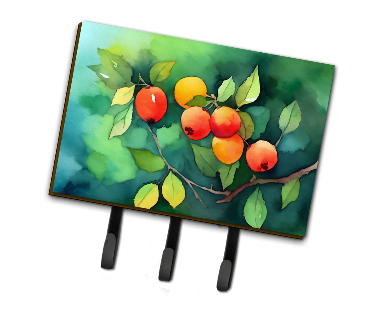 Buy this Missouri Hawthorns in Watercolor Leash or Key Holder