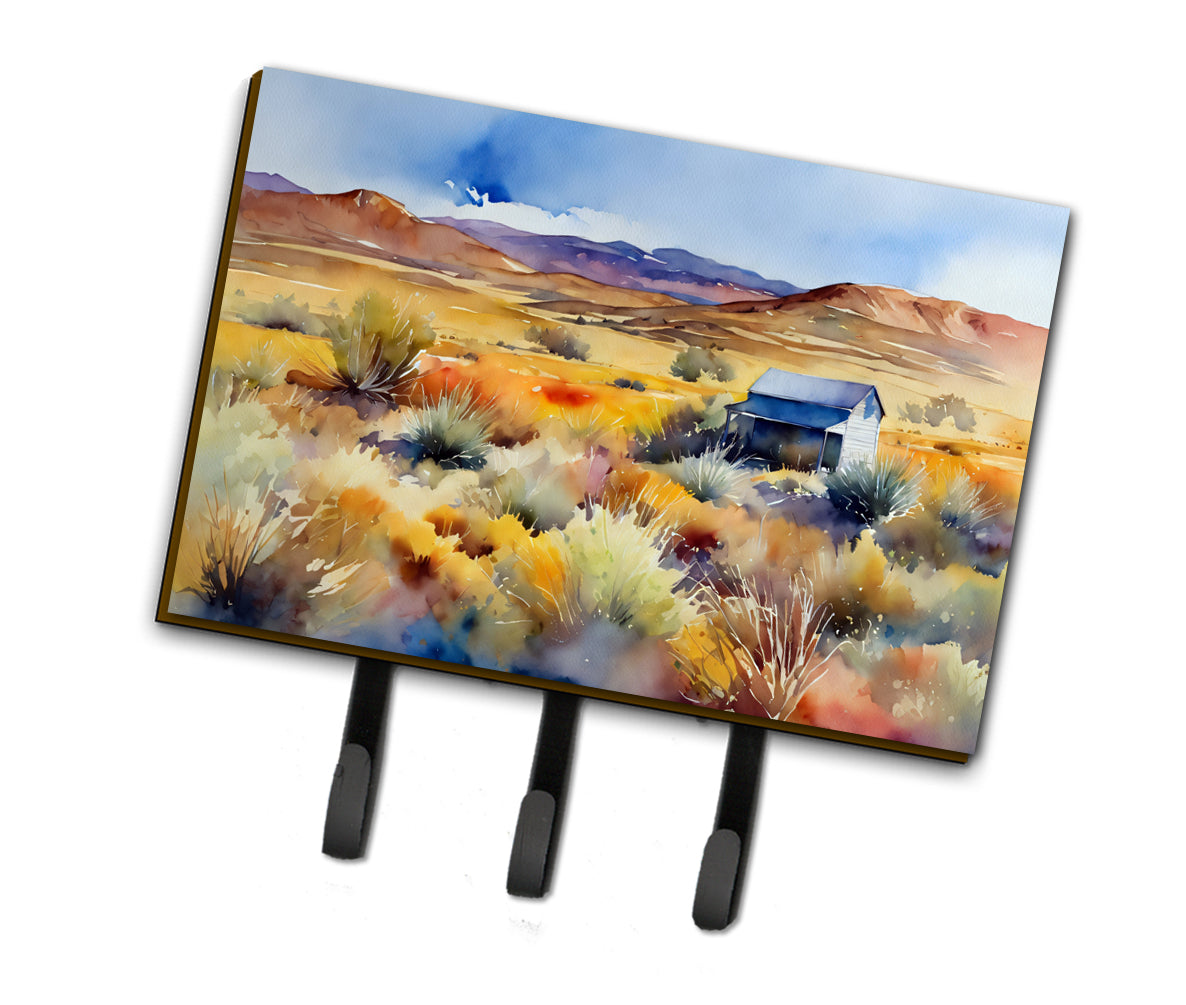 Buy this Nevada Sagebrush in Watercolor Leash or Key Holder