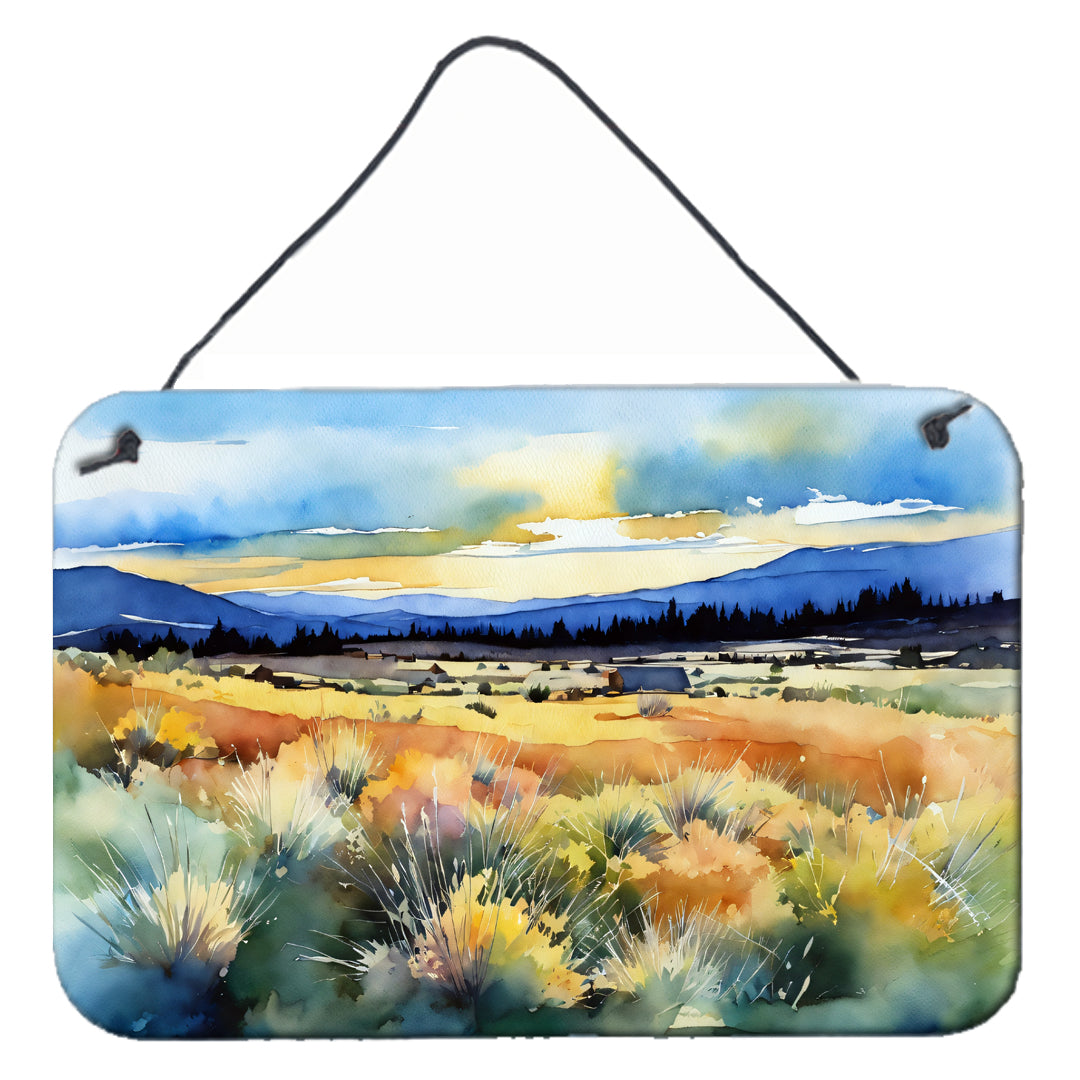 Buy this Nevada Sagebrush in Watercolor Wall or Door Hanging Prints