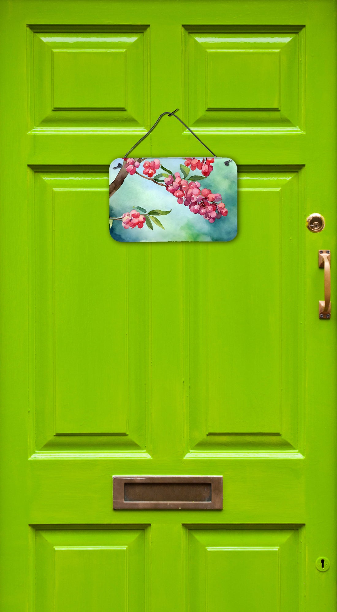 Caroline's Treasures Pennsylvania Mountain Laurels in Watercolor Wall or Door Hanging Prints